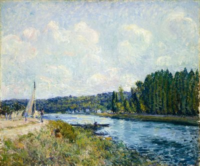 The Banks of the Oise by Alfred Sisley